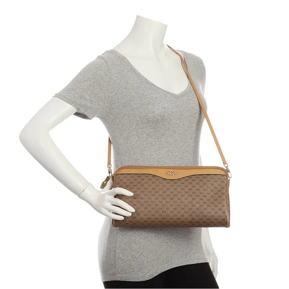 Vintage Gucci Tan/Camel Ophidia Crossbody  shoulder Bag - Picture 1 of 14